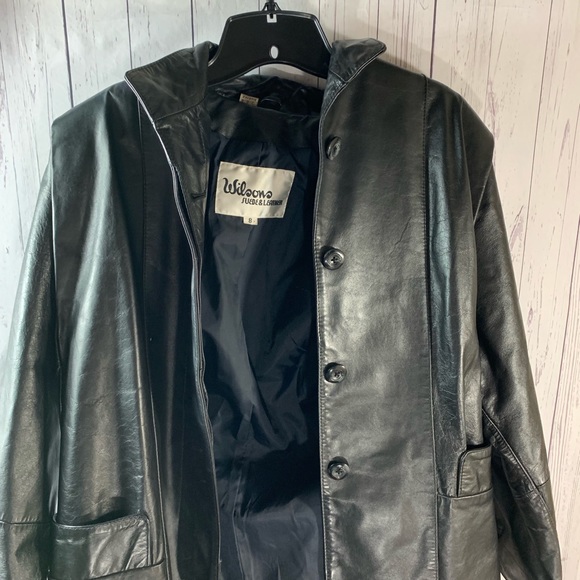 Woman’s Wilson suede and leather size 8 jacket - Picture 2 of 7